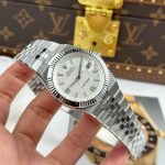 Rolex Land-Dweller 127334 Imitation Watches White Dial Honeycomb Pattern 40mm - Image 2