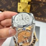 Rolex Land-Dweller 127334 Imitation Watches White Dial Honeycomb Pattern 40mm - Image 3