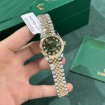 Rolex Replica Watch DateJust Gold Wrapped Green Dial GM Factory 31mm - Image 3