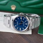 Rolex Oyster Perpetual 126000 Knock Off Watches Blue Dial Swiss Automatic Movement VSF 36mm - Image 4
