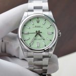 Rolex Oyster Perpetual 134300 Replica Watches Pistachio Dial Automatic Movement VS Factory 41mm