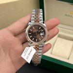 Rolex Replica Watches DateJust Gold Wrapped Chocolate Dial GM Factory 41mm - Image 2