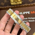 Rolex Replica Watches DateJust 126231 Brick Dial Bezel Diamonds CZ VS Factory 36mm - Image 12