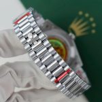 Rolex Luxury Fake Watches Day-Date Ice Blue Dial Weight 186 Grams QF Factory 40mm - Image 11