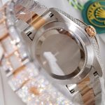Rolex Sky-Dweller Imitation Watches Case Rose Gold Full Stone CZ Automatic Movement 42mm - Image 8