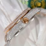 Rolex Sky-Dweller Imitation Watches Case Rose Gold Full Stone CZ Automatic Movement 42mm - Image 7