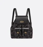 Medium Dior Caro Backpack M6301UDFG_M911 - Image 4