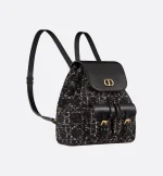 Medium Dior Caro Backpack M6301UDFG_M911 - Image 3