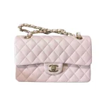 Chanel Classic Flap Small (23cm) – Pink Caviar Leather with Gold-Tone Metal