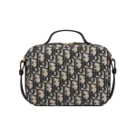 DIOR 30 Montaigne Jacquard Leather Top Handle Crossbody Shoulder Bag - Image 3