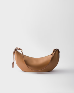 Prada Demi-lune large leather shoulder bag
