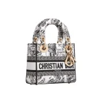 Lady D-Lite Bag – Embroidered Edition - Image 3