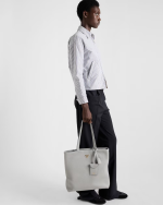 Large leather tote bag - Image 7