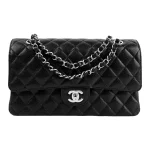 CHANEL Classic Flap Bag (CF) – Classic Silver-Tone Hardware