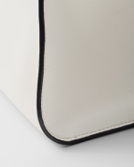 Medium leather tote bag - Image 3