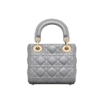 Lady Dior Small Bag – Candlelight Gray - Image 3