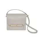 Hermès Roulis 19 – White with Gold Hardware