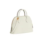 Hermès Bolide Mini Bag – Craie (Chalk White) - Image 3