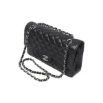 CHANEL Classic Flap Bag (CF) – Classic Silver-Tone Hardware - Image 2