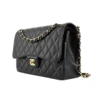 Chanel Classic Flap Jumbo – Black Caviar Leather & Gold-Tone Metal - Image 2