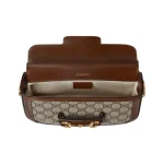 Gucci Horsebit 1955 small shoulder bag 658574HUHHG8565 - Image 5