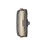 Dior Bobby Small Bag in Embroidered Denim Fabric - Image 3