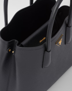 Medium Prada Double Saffiano leather bag - Image 4