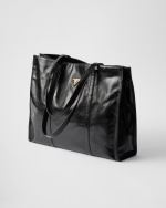 Large leather tote bag - Image 2