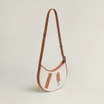 P’tit Arcon Toile & Cuir bag H086394CKAA - Image 2