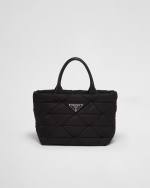 Small Re-Nylon padded tote bag