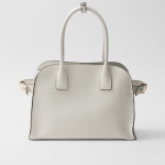 Medium leather tote bag