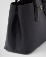 Medium Prada Double Saffiano leather bag - Image 5