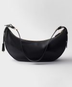 Prada Demi-lune large leather shoulder bag - Image 2
