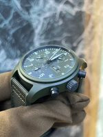 IWC Pilot's Watch Topgun Ceramic Titanium Chronograph 41 - Image 4